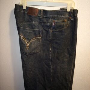 Men's Dark Blue Jeans Shorts